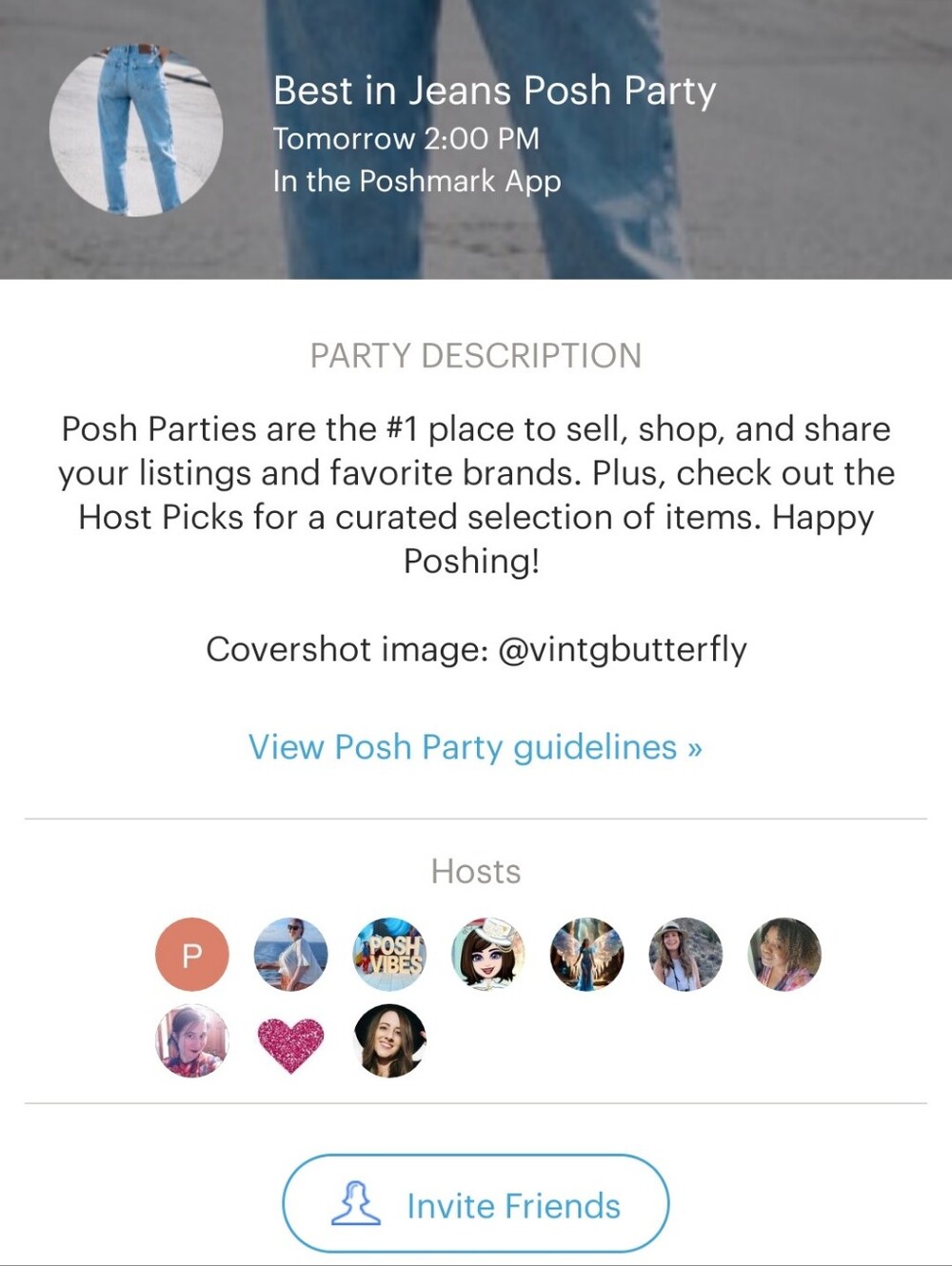 Co Hosting Best In Jeans Posh Party, Wednesday 8/19@ 12pm PDT. Drop your Links. - Picture 2 of 3